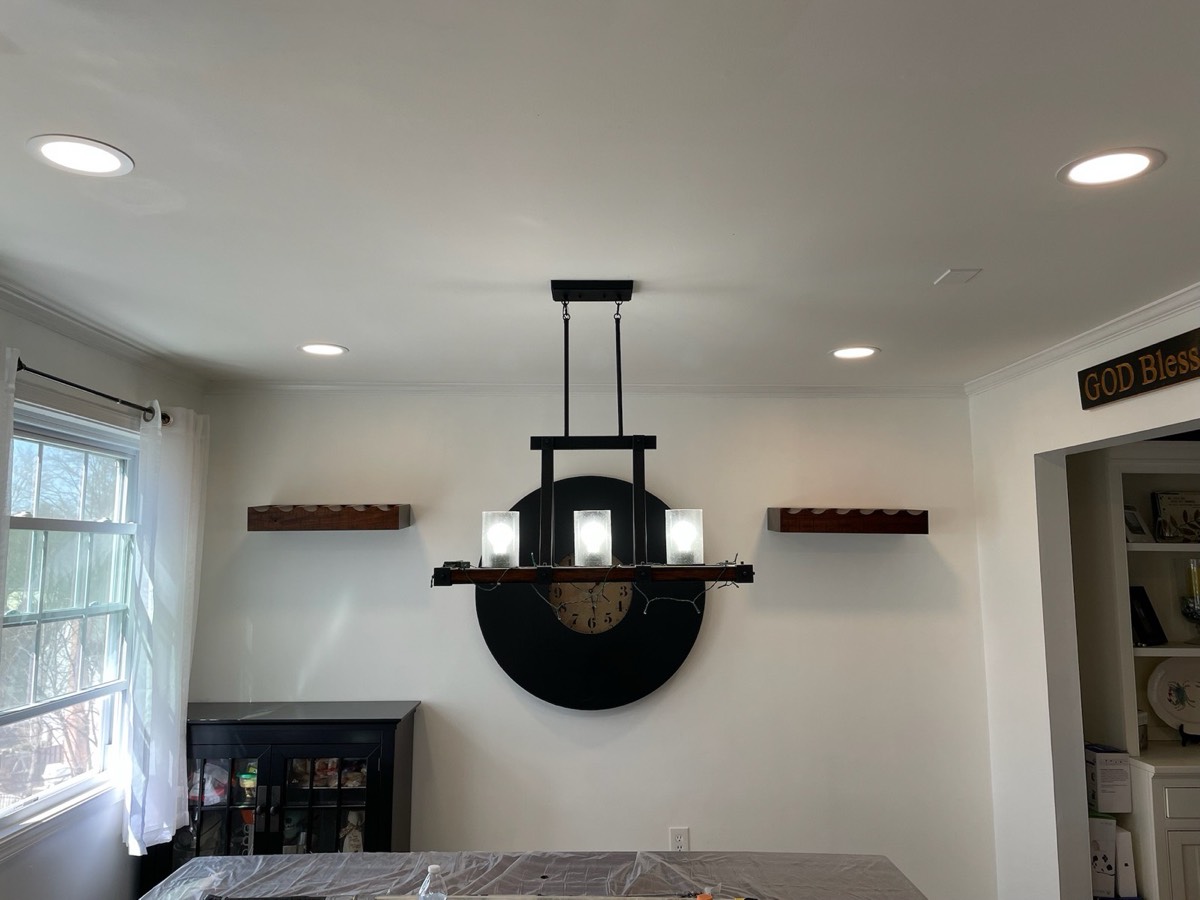 Electrical work by TLEEF Electric, job-site photo