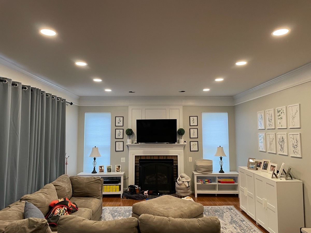 Electrical work by TLEEF Electric, job-site photo