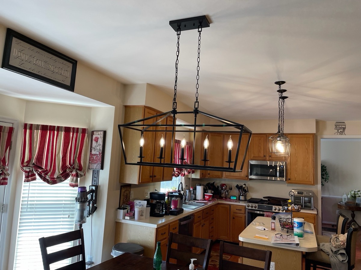 Electrical work by TLEEF Electric, job-site photo