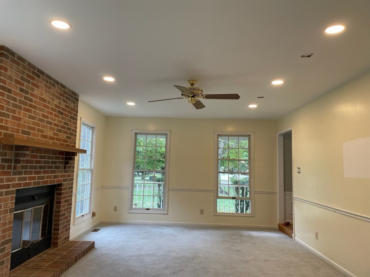 Electrical work by TLEEF Electric, job-site photo