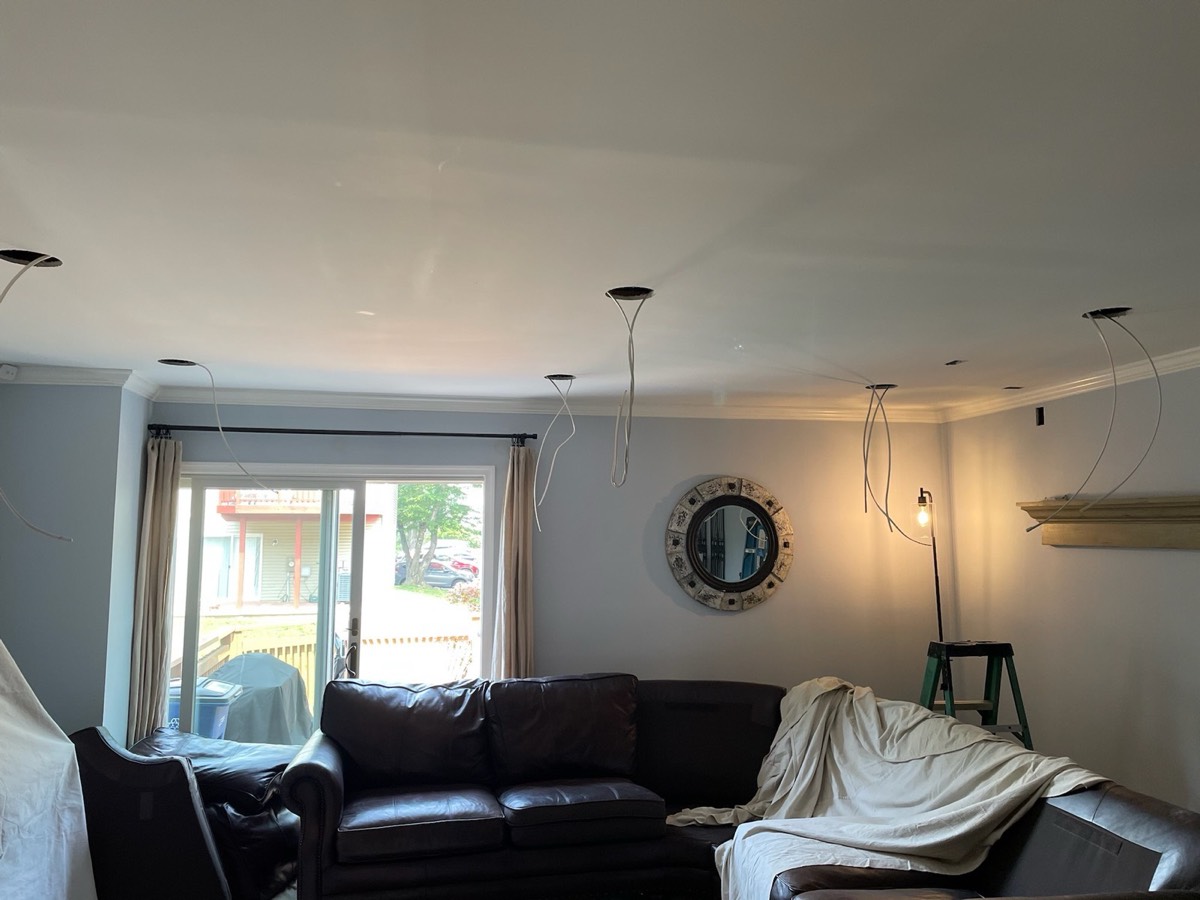 Electrical work by TLEEF Electric, job-site photo