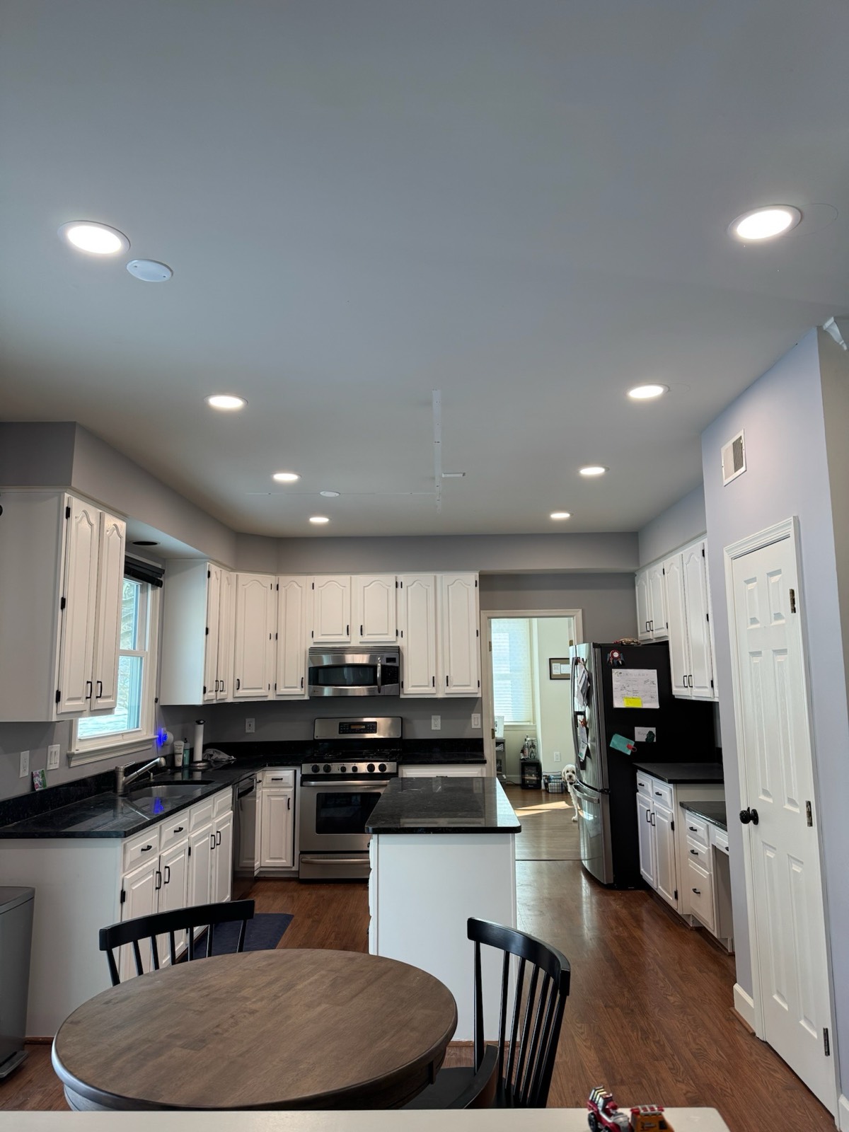 Electrical work by TLEEF Electric, job-site photo