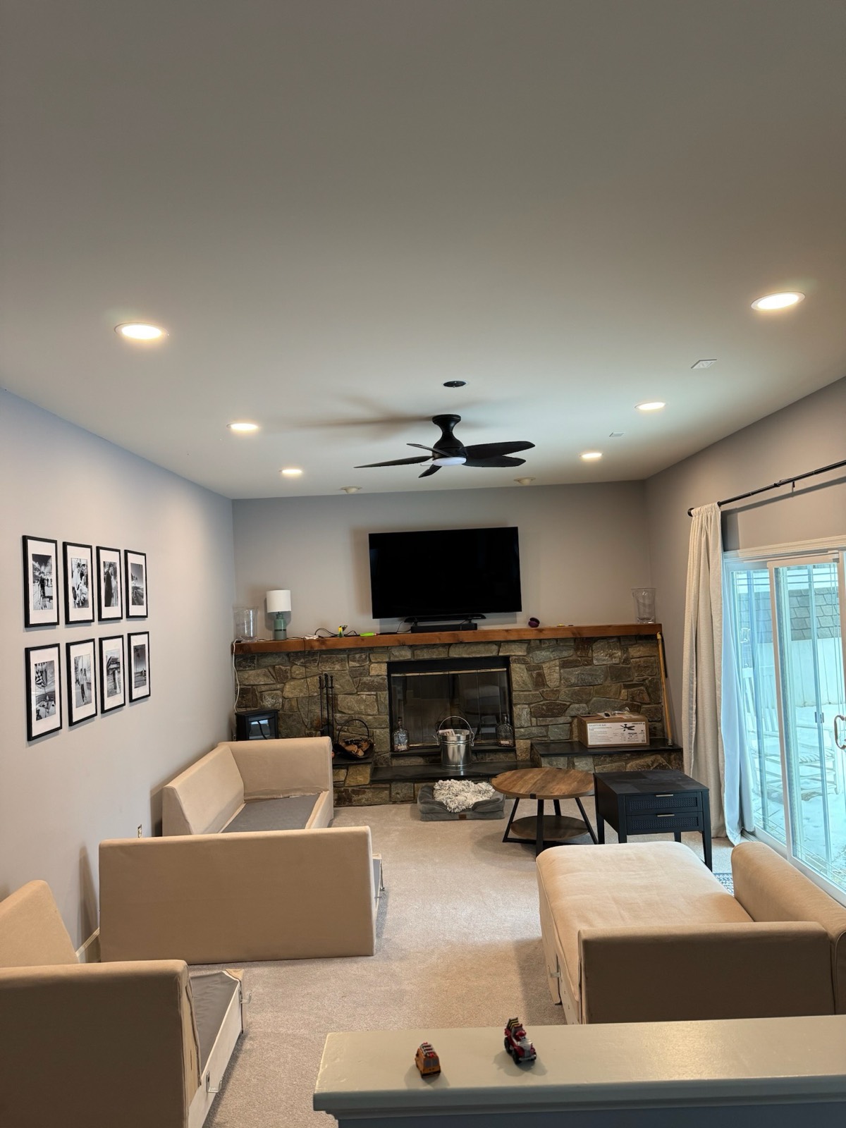 Electrical work by TLEEF Electric, job-site photo