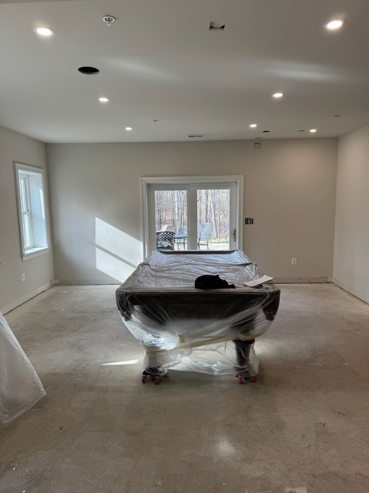 Electrical work by TLEEF Electric, job-site photo