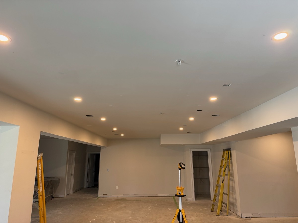 Electrical work by TLEEF Electric, job-site photo